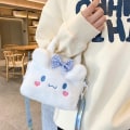 Miniatyrbillede 7 af 7: Taske Plys Soft Stuff Håndtaske Skuldertaske Anime Fyldt Rygsæk Piger Børn Gaver hello kitty