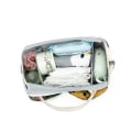 Miniatyrbild 3 av 8: Bärbar vattentät handväska för ammande baby med stor kapacitet light green 32*15*21cm