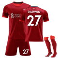 Miniatyrbild 1 av 6: Barn / vuxen 21 22 World Cup Liverpool set fotbollsset 27 m#