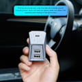 Miniatyrbillede 4 af 6: Dockingstation til Tesla Model Y Model 3 Quick Charger 4 USB Shunt Hub Flocking Adapter Glovebox Usb Hub