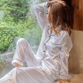 Pikkukuva 8 / 11: Plus-kokoinen neuletakki pitkähihainen yksivärinen kotipyjama grey 4XL