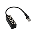 Miniatyrbild 3 av 5: RJ45 LAN-kontakt Ethernet-nätverksdelaradapter 1 hane