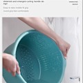 Miniatyrbild 3 av 6: Blötläggningshink i plast, lämplig för cirkulär sovsal Green
