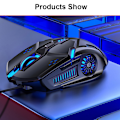 Miniatyrbild 4 av 5: Gaming Mouse Wired Mouse 6D 4-Speed DPI RGB Gaming Mouse för
