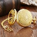 Miniatyrbild 4 av 6: 1st Gold Heart Double Wings Hollow Out Design romerska siffror
