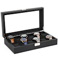 Miniatyrbild 2 av 4: Kolfiber watch Box 12 platser Watch Display case