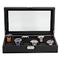 Miniatyrbild 3 av 4: Kolfiber watch Box 12 platser Watch Display case