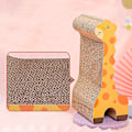 Miniatyrbild 4 av 6: Cat Scratch Kartong Oval korrugerad Scratch Pad Lounge Bed