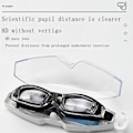 Miniatyrbild 3 av 5: Random Style Goggles Simglasögon för vuxna, inget läckage Anti-UV Black