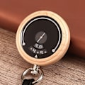 Miniatyrbild 2 av 5: 1PC Log Color Creative Handless Digital watch med
