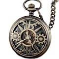 Miniatyrbild 1 av 3: 1 ST Brons Gear Hollow Graverad Single Flap romerska siffror