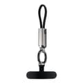 Zinklegering USB C till C Snabbladdningskabel Kort 16CM PD65W 3A Nyckelring
