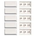 DSA Keycap Set Blank Design 2U Höjd Keycap Personlighetstillägg Keycaps