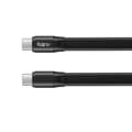 Typ C Flätad Kabel USB4 80Gbps 240W Strömförsörjning Stöd för Flera Skärmar