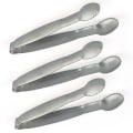 Miniatyrbilde 1 av 5: 4 tommers mini serveringstang i rustfritt stål med sukker- og istang