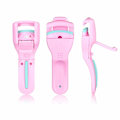 Pikkukuva 8 / 8: 2 kpl Kannettava muovinen ripsien taivuttaja Mini Professional Eyelashes Curling Refill Kumityynypidike Professional Eyelashes Curler Tool, vihreä A