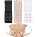 Miniatyrbilde 7 av 7: BH-forlenger i 6 deler - Elastisk forlenger - 2 kroker 3 rader Svart