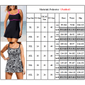 Pikkukuva 2 / 2: Naisten ylisuuret uimahousut henkselit minimekko Rantavaatteet Summer Messy Code Messy Code 4XL