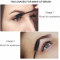 Miniatyrbillede 8 af 8: 100 stk. Engangs øjenvippe Mascara børster til øjenvippeforlængelse øjenbryn og makeup (sort)