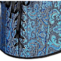 Miniatyrbilde 4 av 5: Damekorsetter Overbust Bustier Topp Gotisk Sexy Skulder Blå6806 Blue6806 M