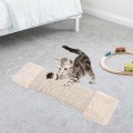 Miniatyrbild 5 av 5: Kattskrapstolpe, väggmonterad rektangulär kattskrapstolpe
