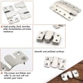 Miniatyrbilde 4 av 5: Innfelt brakett, hodegavl Veggfeste Z-Lock Clip Krok Møbelbrakett Maskinvare, Speilramme