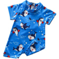 Miniatyrbilde 1 av 5: Baby Boy Badedrakt Baby Gutter Badetøy Småbarn Gutter Rash Guard Gave (1 stk) 110