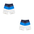 Miniatyrbillede 3 af 5: 1/2/3/5 Åndbare og stilfulde shorts til mænd - til sommeren Blue and Dark Blue XXL,1 Blue and Dark Blue XXL,1 2PCS