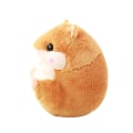Miniatyrbild 3 av 4: Söta plysch hamster gosedjur leksaker med filt brow brown With Blanket