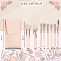 Miniatyrbillede 2 af 5: Make-up børster, 8 komplette professionelle make-up værktøjer og mere
