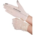 Miniatyrbillede 3 af 5: Lady Lace Floral Gloves Elegante korte blondehandsker Sommerhandsker