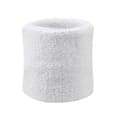 Svettband - Vristband - Korta [8cm] - Dubbelpack - Vit white one size