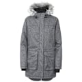 Pikkukuva 1 / 4: Trespass Women/Women Thundery vedenpitävä takki musta/silmusta/hopeaharmaa Black/Silver Grey XXL