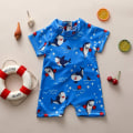 Miniatyrbilde 5 av 5: Baby Boy Badedrakt Baby Gutter Badetøy Småbarn Gutter Rash Guard Gave (1 stk) 110