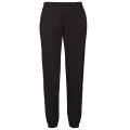 Miniatyrbilde 1 av 2: Fruit Of The Loom Joggers Elastisk Mansjett Svart Black S