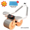 Automatisk Rebound Belly Wheel Mavehjul Wit D