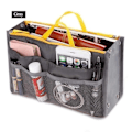 Miniatyrbillede 9 af 9: Multifunktionel organizer håndtaske etui winered