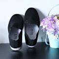 Miniatyrbillede 2 af 5: Kinesiske traditionelle Kung Fu Kampsport Tai Slipper Sko Black 42 Size