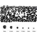 Miniatyrbilde 2 av 5: 2000 flate edelstenspiker dekorative rhinestones, 1,5-6 mm