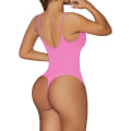 Miniatyrbild 2 av 8: Body för kvinnor Tummy Control Shapewear Seamless Sculpting Thong Body Shaper inne pink pink L