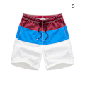 Pikkukuva 2 / 4: 1/2/3/5 Hengittävät ja tyylikkäät miesten shortsit - kesään Sininen ja Viininpunainen S, Blue and Wine Red S,1 1 Pc