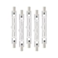 Miniatyrbild 1 av 4: 5-pack R7s 118mm 300w 230v,r7s halogen linjärt ljus
