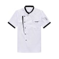 Pikkukuva 1 / 4: Chef Jacket Kokin takki Kokin univormut Halvat Topit Hotelli Ruoanlaittovaatteet L L White