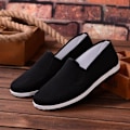 Miniatyrbillede 5 af 5: Kinesiske traditionelle Kung Fu Kampsport Tai Slipper Sko Black 41 Size