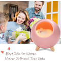 Miniatyrbillede 3 af 5: Værelsesindretning til kvinder, natlampe i soveværelset, gave til katteelskere