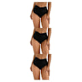 Miniatyrbild 4 av 5: 1/2/3 Dam badbyxor Pool Party Dam Badkläder Snorkling Black M Black M 3PCS