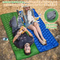 Miniatyrbild 2 av 6: Självuppblåsande campingmadrass Sovmadrass Dubbelsidig Us
