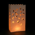 Miniatyrbillede 1 af 5: Month of Stars 20 stk. Hvid lyspose Flammesikker lanterne