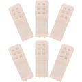 Miniatyrbilde 1 av 7: BH-forlenger i 6 deler - Elastisk forlenger - 2 kroker 3 rader Hudfärg