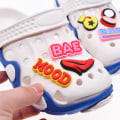 Miniatyrbillede 2 af 5: 22 stk Sko charms, Sko charms til sko dekoration, Crocs sko
